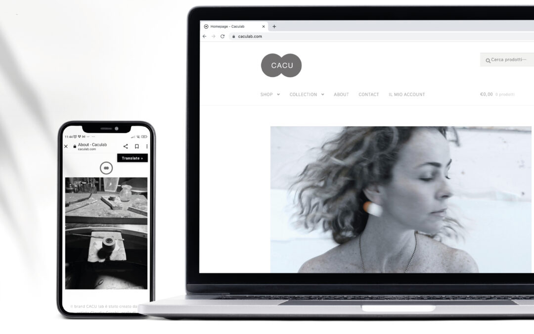 Sito ecommerce artigiana