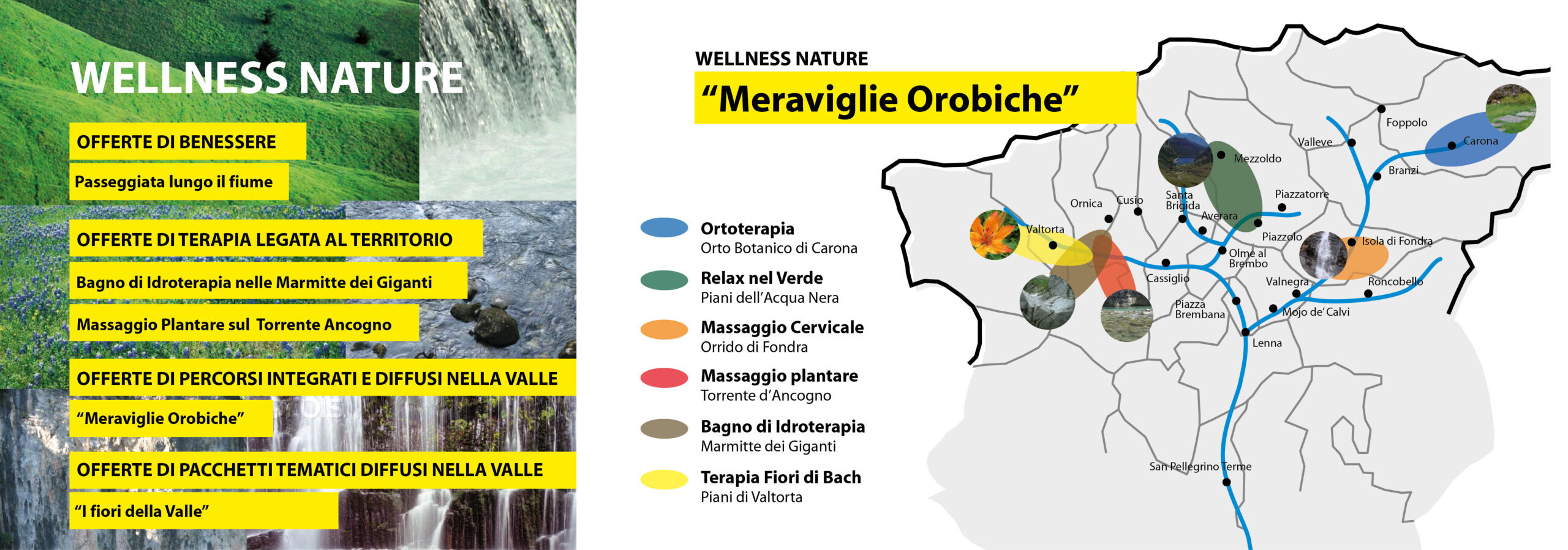 Proposte di percorsi di benessere naturali