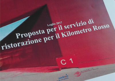 Copertina della presentazione aziendale Sodexo per Kilometro Rosso